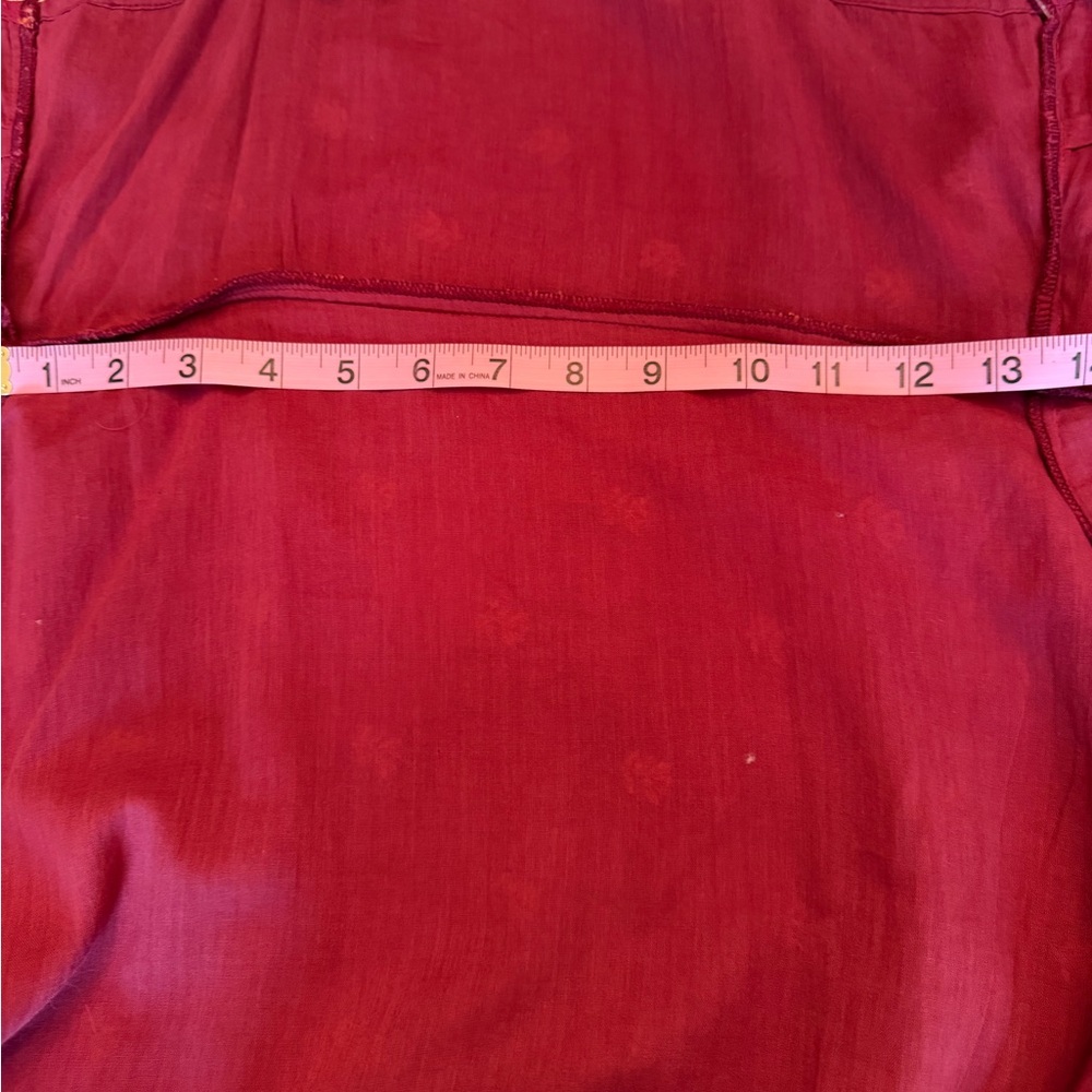 RAGA Autumn Love Maxi Wrap Dress Color Wine Size Small Sample Dress NWT - Picture 10 of 13